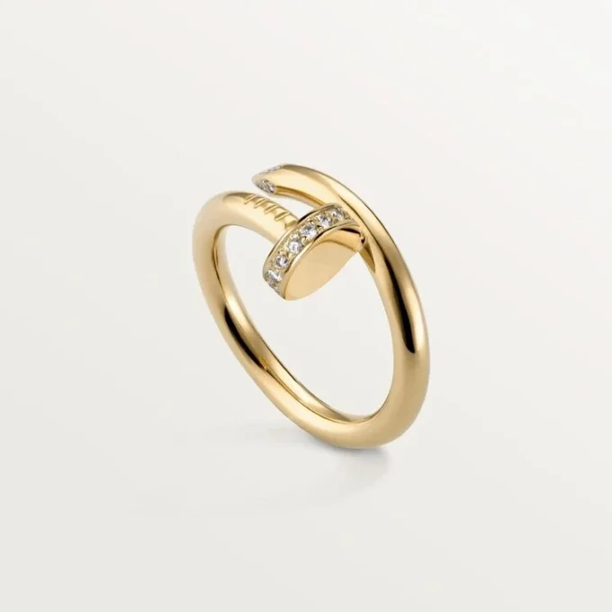 Inel Juste Un Clou – Aur galben, Diamante – Cartier