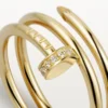 Inel Juste Un Clou – Aur galben, Diamante – Cartier