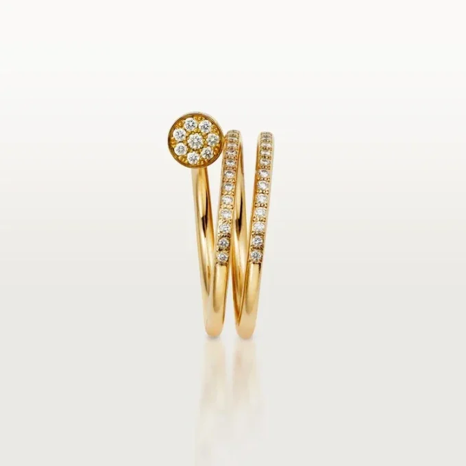 Inel Juste Un Clou – Aur galben, Diamante – Cartier