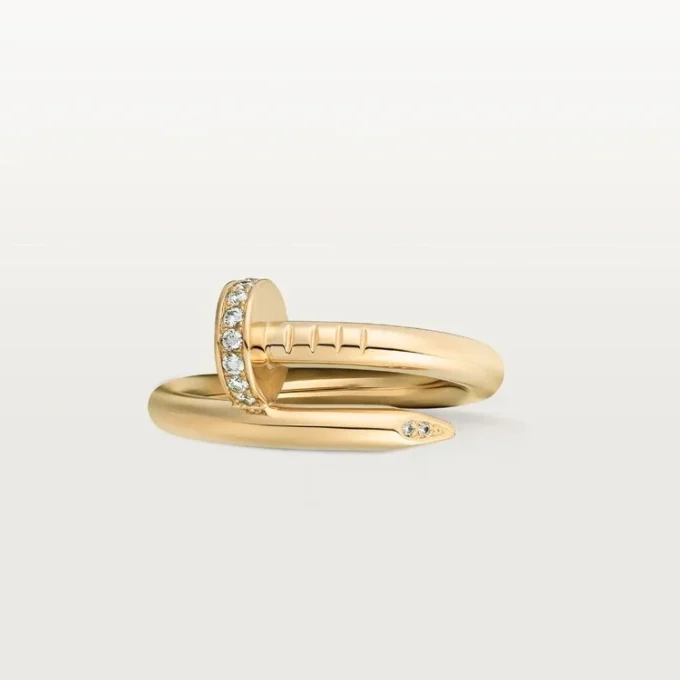 Inel Juste Un Clou – Aur galben, Diamante – Cartier