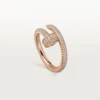 Inel Juste Un Clou – Aur roz, Diamante – Cartier