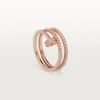 Inel Juste Un Clou – Aur roz, Diamante – Cartier