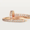 Inel Juste Un Clou – Aur roz, Diamante – Cartier