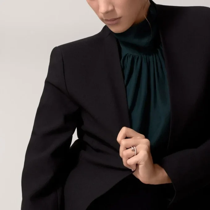 Inel Juste Un Clou – Aur roz, Diamante – Cartier