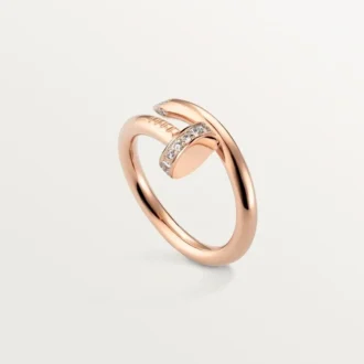 Inel Juste Un Clou – Aur roz, Diamante – Cartier