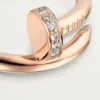 Inel Juste Un Clou – Aur roz, Diamante – Cartier