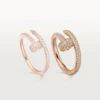 Inel Juste Un Clou – Aur roz, Diamante – Cartier