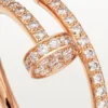 Inel Juste Un Clou – Aur roz, Diamante – Cartier