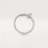 Inel Juste Un Clou, model mic, diamante
