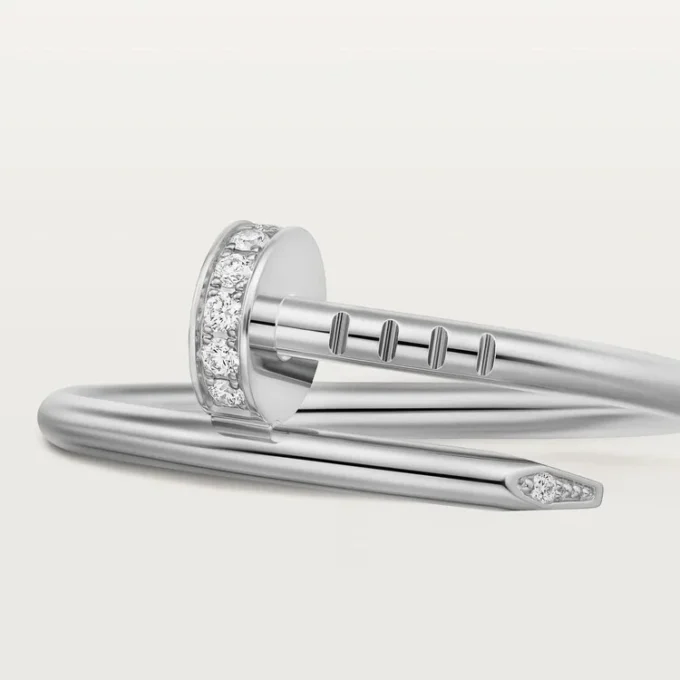 Inel Juste Un Clou, model mic, diamante