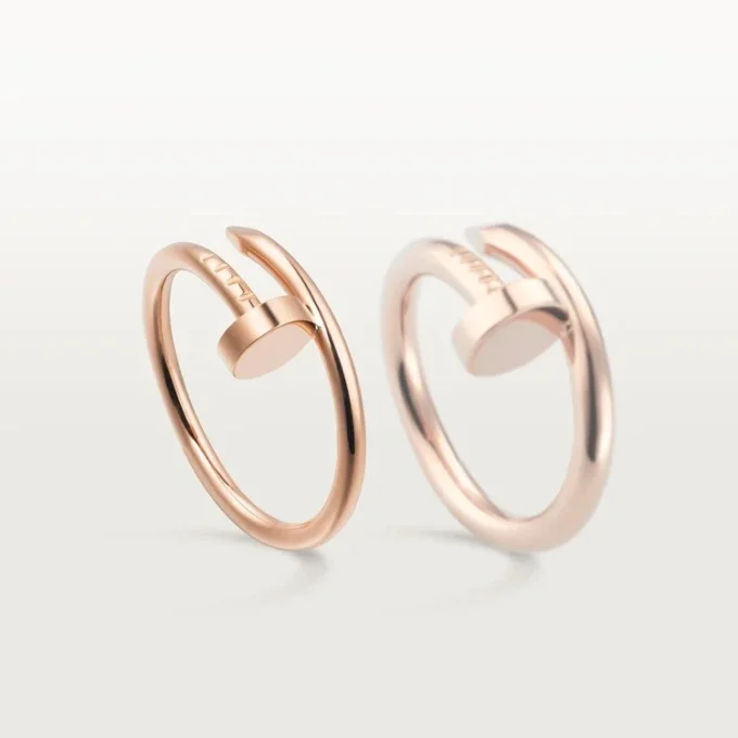 Inel Juste Un Clou Sm – Aur roz – Cartier