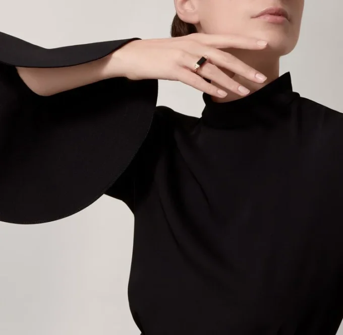 Inel Les Berlingots De Cartier, semi-pavat
