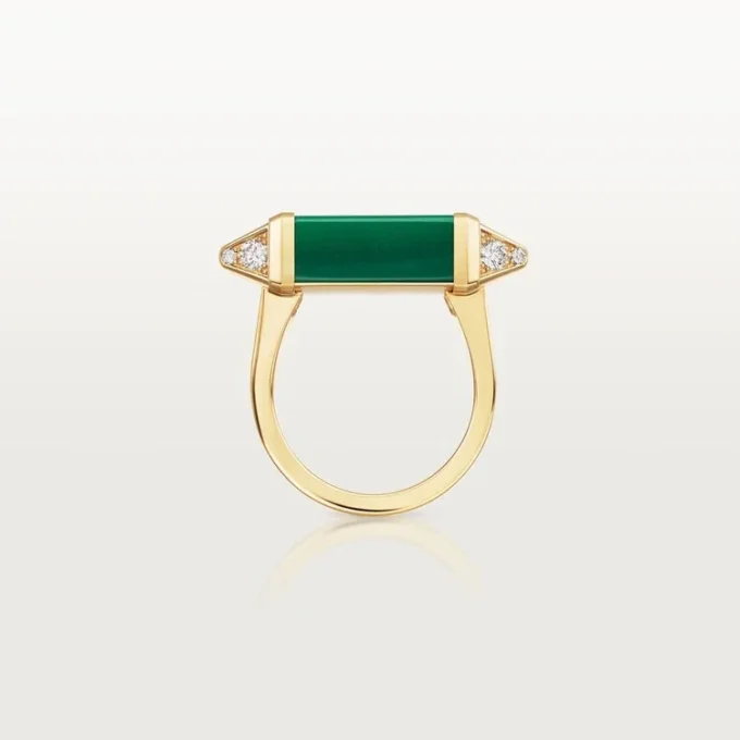 Inel Les Berlingots De Cartier, semi-pavat
