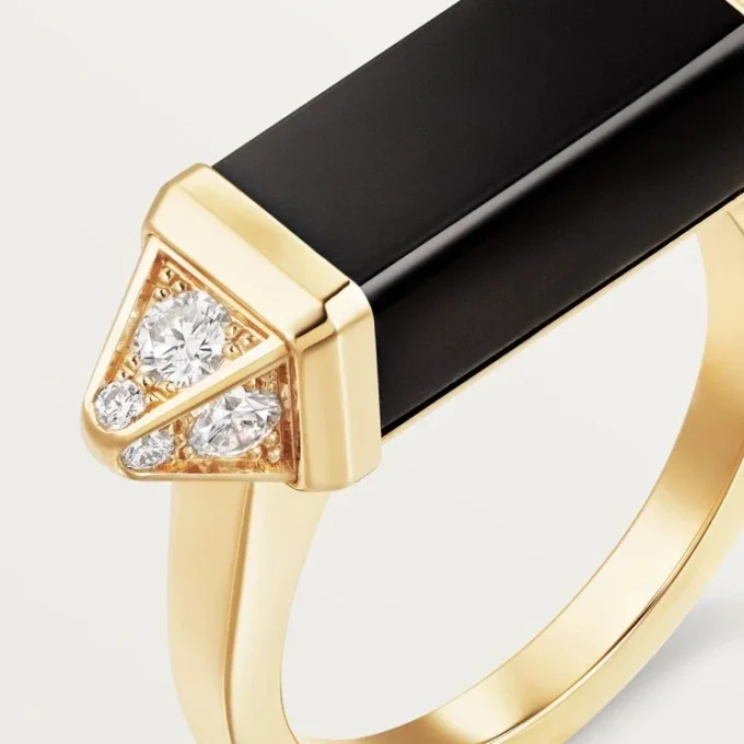 Inel Les Berlingots De Cartier, semi-pavat