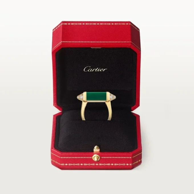 Inel Les Berlingots De Cartier, semi-pavat