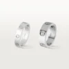 Inel Love, 3 diamante – Aur alb, Diamante – Cartier Inel Love, 3 diamante – Aur alb, Diamante – Cartier