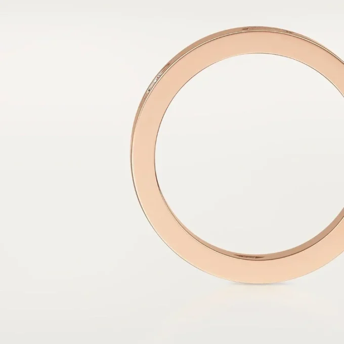 Inel Love, 3 diamante – Aur roz, Diamante – Cartier Inel Love, 3 diamante – Aur roz, Diamante – Cartier