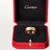 Inel Love, 3 diamante – Aur roz, Diamante – Cartier Inel Love, 3 diamante – Aur roz, Diamante – Cartier