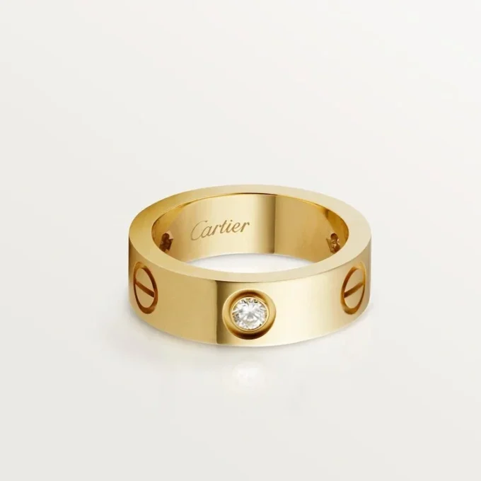 Inel Love 3 Diamond – Aur galben, model clasic | Cartier Us Inel Love 3 Diamond – Aur galben, model clasic | Cartier Us