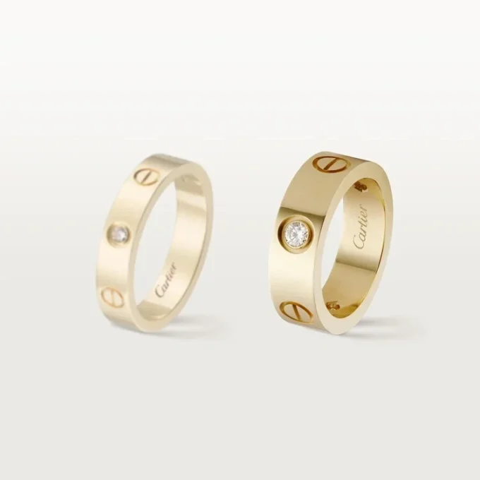Inel Love 3 Diamond – Aur galben, model clasic | Cartier Us Inel Love 3 Diamond – Aur galben, model clasic | Cartier Us