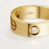 Inel Love 3 Diamond – Aur galben, model clasic | Cartier Us Inel Love 3 Diamond – Aur galben, model clasic | Cartier Us