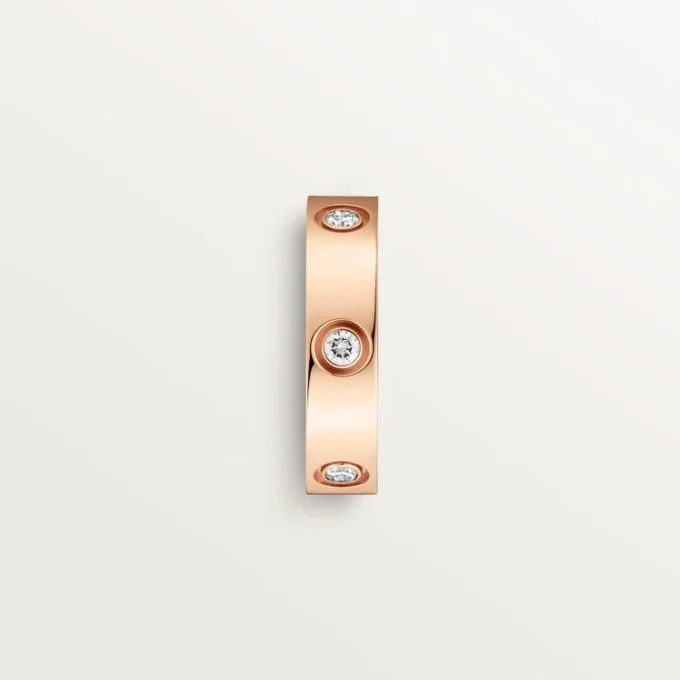 Inel Love – Aur roz, diamante – Cartier Inel Love – Aur roz, diamante – Cartier