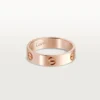 Inel Love – Aur roz, model clasic | Cartier Us
