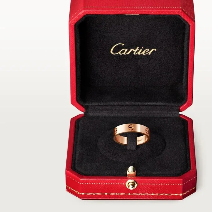 Inel Love – Aur roz, model clasic | Cartier Us