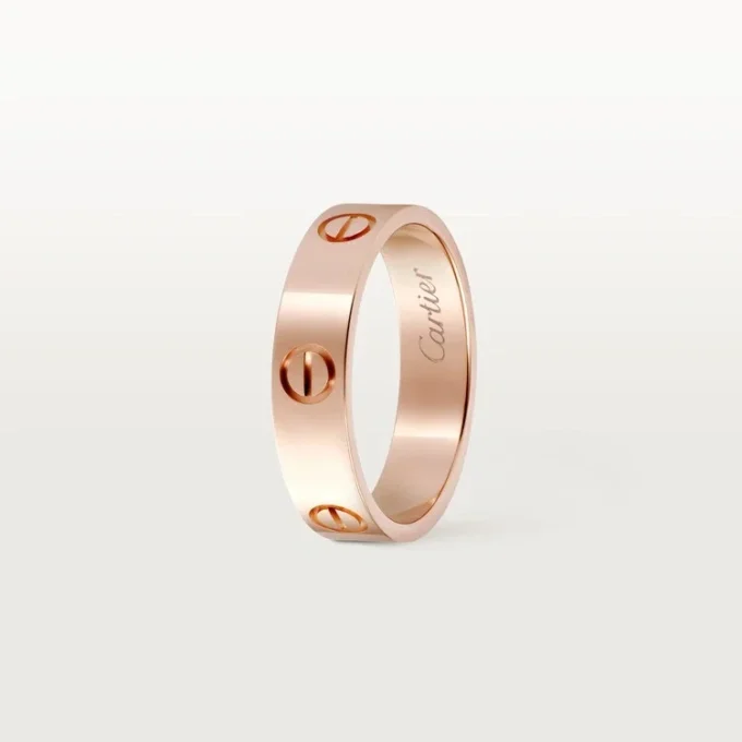 Inel Love – Aur roz, model clasic | Cartier Us
