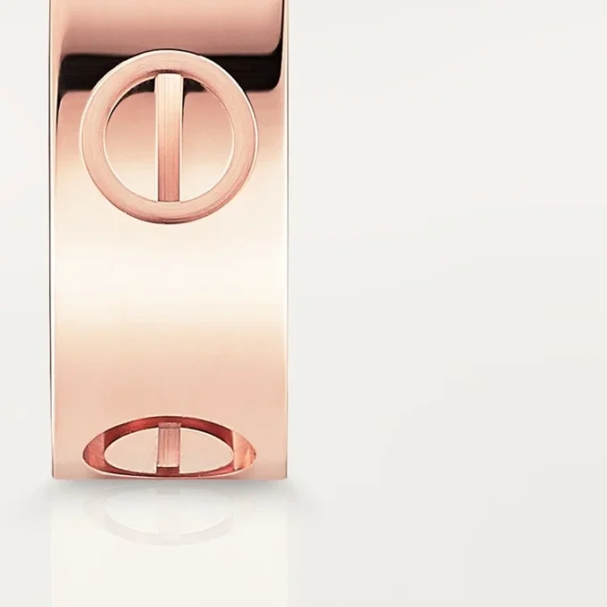 Inel Love – Aur roz, model clasic | Cartier Us