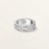 Inel Love, model clasic, pavat, 6 diamante