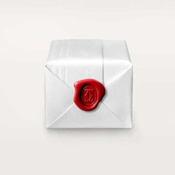 Inel Love, pavat cu diamante, ceramică – Aur alb, ceramică, diamante – Cartier