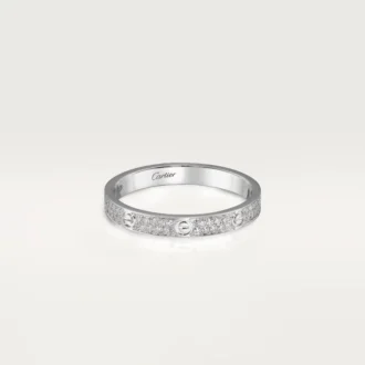 Inel Love, Sm – Aur alb, Diamante – Cartier