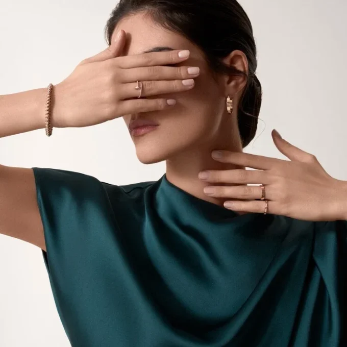 Inel Love, Sm – Aur roz, Diamante – Cartier