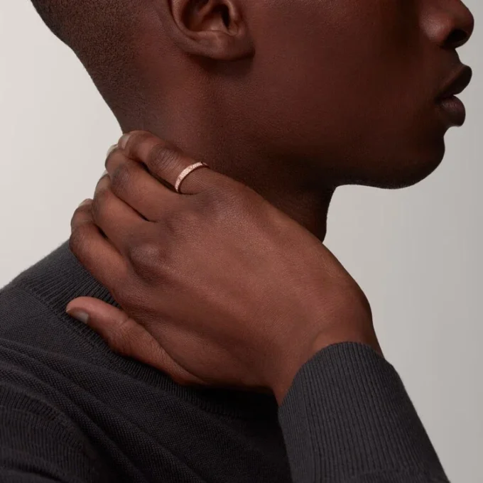 Inel Love, Sm – Aur roz, Diamante – Cartier