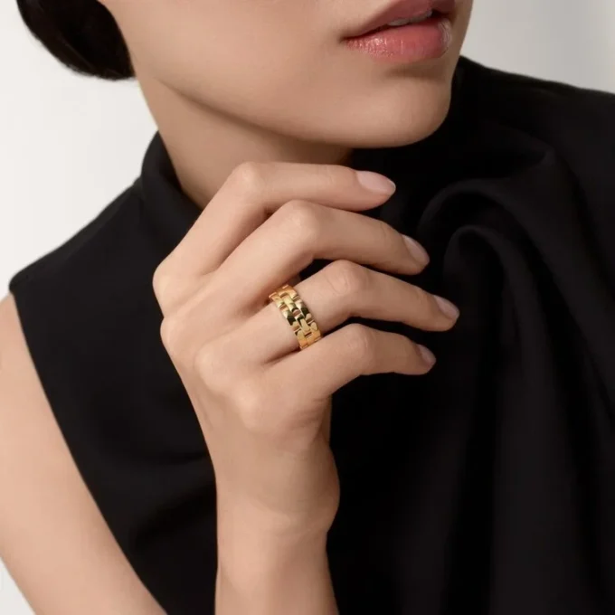 Inel Maillon Panthere – Aur galben – Cartier