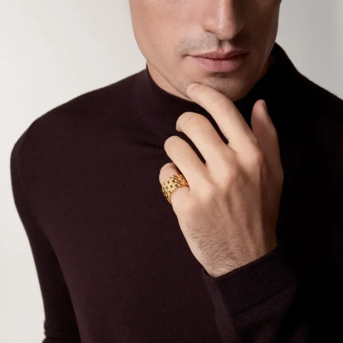 Inel Maillon Panthere – Aur galben – Cartier