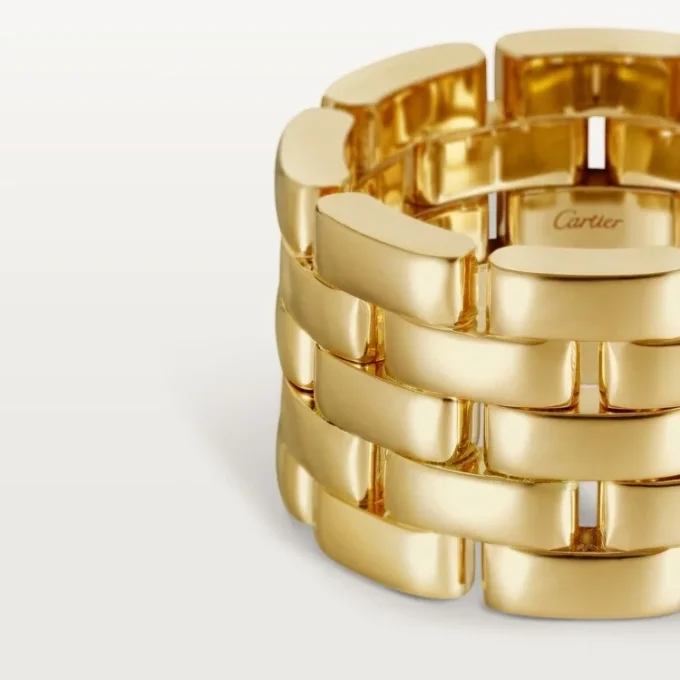 Inel Maillon Panthere – Aur galben – Cartier