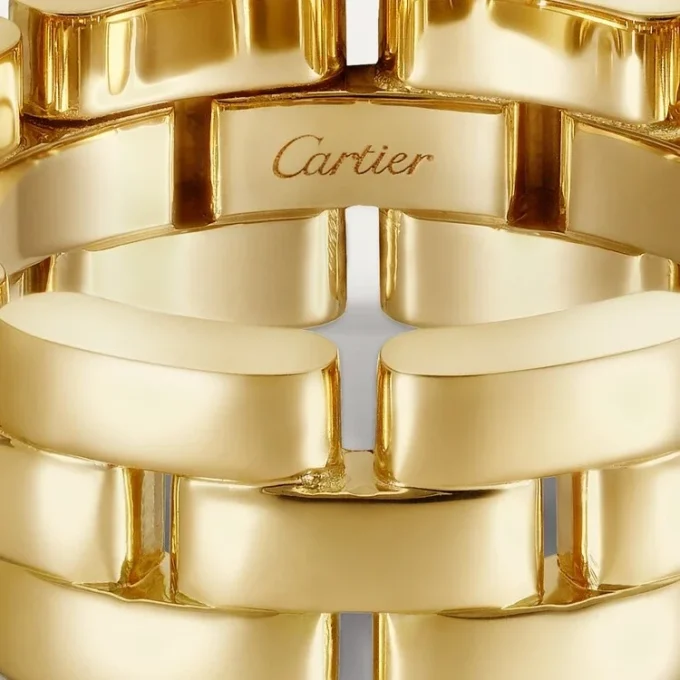 Inel Maillon Panthere – Aur galben – Cartier