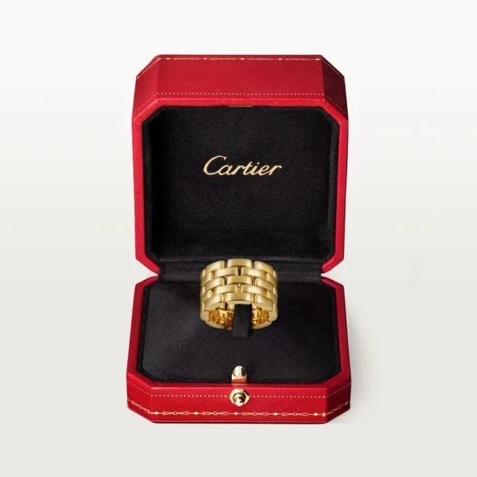 Inel Maillon Panthere – Aur galben – Cartier