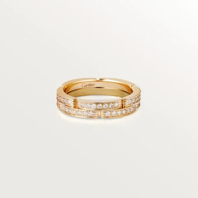 Inel Maillon Panthere – Aur galben, Diamante – Cartier