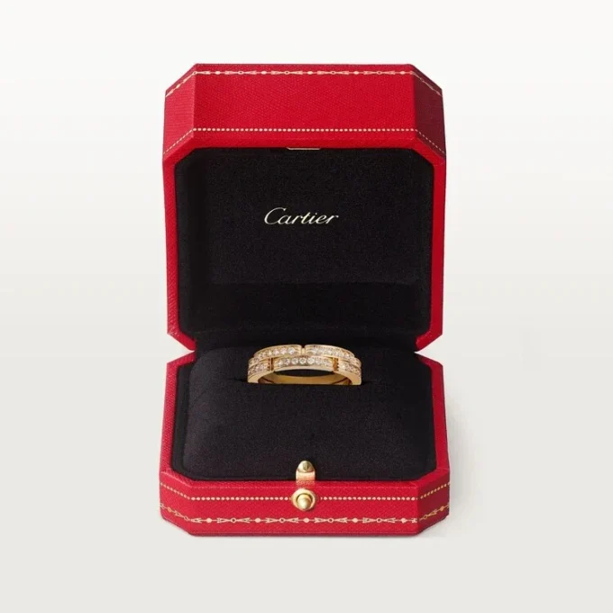 Inel Maillon Panthere – Aur galben, Diamante – Cartier