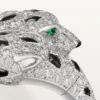 Inel Panthere De Cartier, articulat, pavat