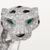 Inel Panthere De Cartier, articulat, pavat