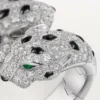 Inel Panthere De Cartier, articulat, pavat