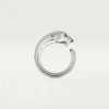 Inel Panthere De Cartier – Aur alb, granate tsavorite, onix – Cartier