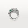 Inel Panthere De Cartier – Aur alb, onix, smaralde, diamante – Cartier
