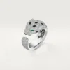 Inel Panthere De Cartier – Aur alb, smaralde, onix, diamante – Cartier