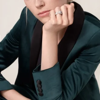 Inel Panthere De Cartier – Aur alb, smaralde, onix, diamante – Cartier