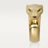 Inel Panthere De Cartier – Aur galben, diamante, smaralde, onix – Cartier